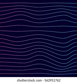 Vector Wave with Gradient 
