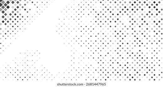 Vector wave halftone gradient background. Faded grit noise texture simple abstract modern art