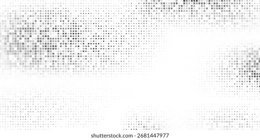 Vector wave halftone gradient background. Faded grit noise texture abstract modern simple art
