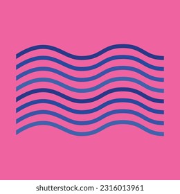 vector wave illustration modern texture patern graphic cimonyet