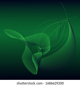 Vector with wave pattern for book cover, banners, flyers, posters.