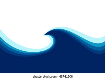 Vector waves background