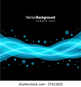 Vector waves background