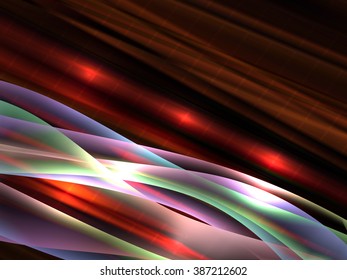 Vector waves. EPS10 with transparency and mesh. Abstract composition with curve lines. Blurred lines for relax themes background. Background with copy space. Place for text. Border lines
