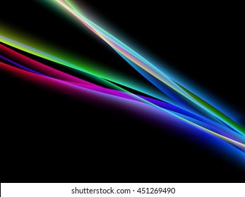 Vector waves. EPS10 with transparency and mesh. Abstract background with blurred lines.