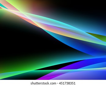 Vector waves. EPS10 with transparency and mesh. Abstract background with blurred lines.