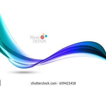Vector waves lines design for brochure, website, flyer design and abstract background.