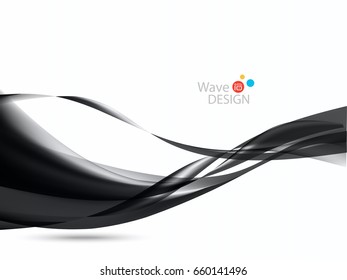 Vector waves lines design for brochure, website, flyer design and abstract background.