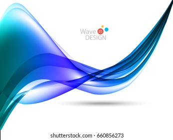 Vector waves lines design for brochure, website, flyer design and abstract background.