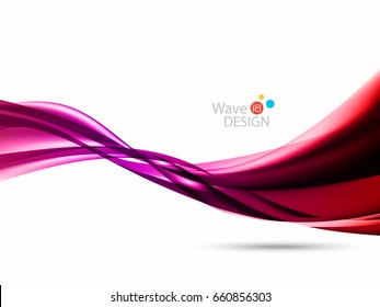 Vector waves lines design for brochure, website, flyer design and abstract background.