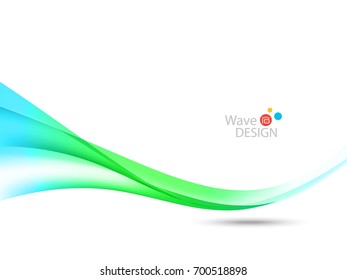 Vector waves lines design for brochure, website, flyer design and abstract background...