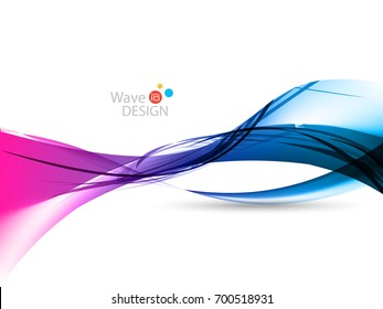 Vector waves lines design for brochure, website, flyer design and abstract background...