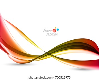 Vector waves lines design for brochure, website, flyer design and abstract background...
