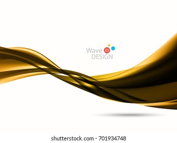 Vector waves lines design for brochure, website, flyer design and abstract background...