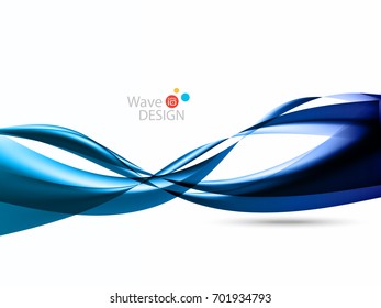 Vector waves lines design for brochure, website, flyer design and abstract background...