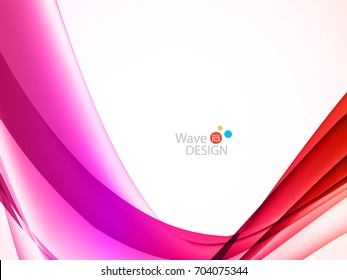 Vector waves lines design for brochure, website, flyer design and abstract background...