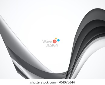 Vector waves lines design for brochure, website, flyer design and abstract background...