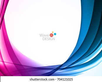 Vector waves lines design for brochure, website, flyer design and abstract background...