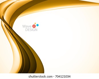 Vector waves lines design for brochure, website, flyer design and abstract background...