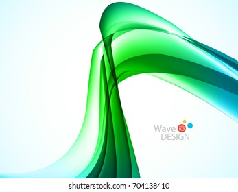 Vector waves lines design for brochure, website, flyer design and abstract background...