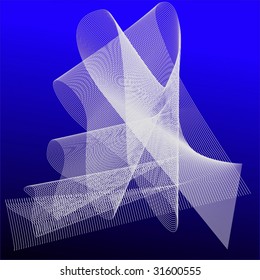 Vector Waves Of Netting Design
