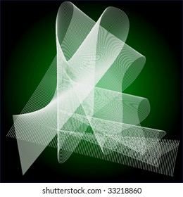 Vector Waves Of Netting Design