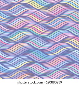 Vector waves pattern. Geometric background