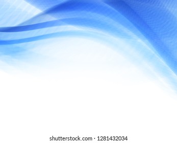 Vector wavy and curve line. EPS10 with transparency. Abstract composition with blurred lines.