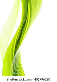 Vector wavy and curve line. EPS10 with transparency. Abstract composition with curve lines. Blurred lines with copy space. Place for text. Border lines