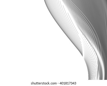 Vector wavy and curve line. EPS10 with transparency. Abstract composition with curve lines. Blurred lines with copy space. Place for text. Border lines