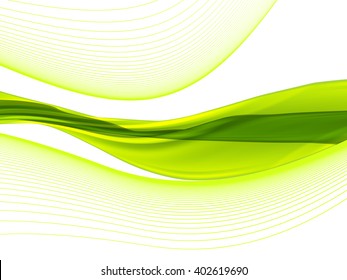 Vector wavy and curve line. EPS10 with transparency. Abstract composition with curve lines. Blurred lines with copy space. Place for text. Border lines