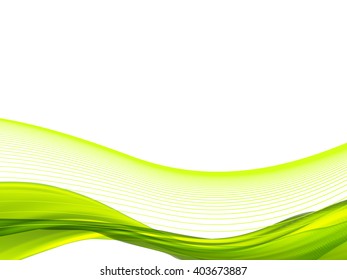 Vector wavy and curve line. EPS10 with transparency. Abstract composition with curve lines. Blurred lines with copy space. Place for text. Border lines
