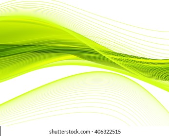 Vector wavy and curve line. EPS10 with transparency. Abstract composition with curve lines. Blurred lines with copy space. Place for text. Border lines