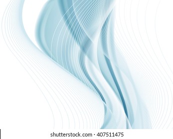 Vector wavy and curve line. EPS10 with transparency. Abstract composition with curve lines. Blurred lines with copy space. Place for text. Border lines
