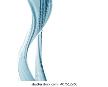 Vector wavy and curve line. EPS10 with transparency. Abstract composition with curve lines. Blurred lines with copy space. Place for text. Border lines
