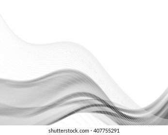 Vector wavy and curve line. EPS10 with transparency. Abstract composition with curve lines. Blurred lines with copy space. Place for text. Border lines