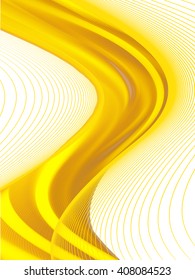 Vector wavy and curve line. EPS10 with transparency. Abstract composition with curve lines. Blurred lines with copy space. Place for text. Border lines