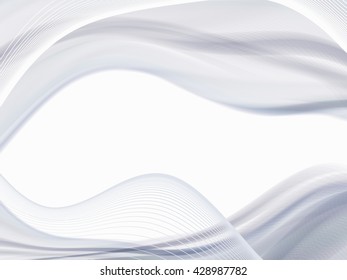 Vector wavy and curve line. EPS10 with transparency. Abstract composition with curve lines. Blurred lines with copy space. Place for text. Border lines