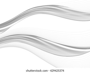 Vector wavy and curve line. EPS10 with transparency. Abstract composition with curve lines. Blurred lines with copy space. Place for text. Border lines