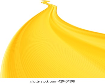 Vector wavy and curve line. EPS10 with transparency. Abstract composition with curve lines. Blurred lines with copy space. Place for text. Border lines