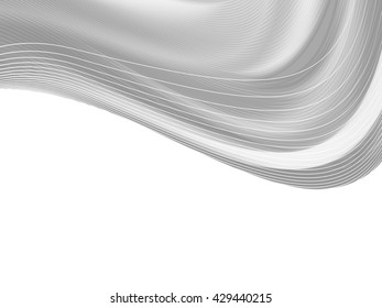 Vector wavy and curve line. EPS10 with transparency. Abstract composition with curve lines. Blurred lines with copy space. Place for text. Border lines