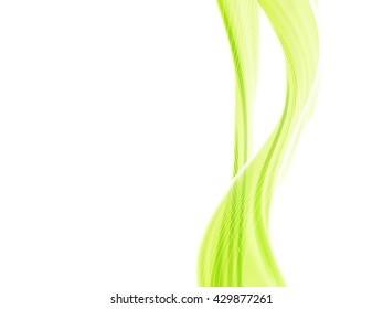 Vector wavy and curve line. EPS10 with transparency. Abstract composition with curve lines. Blurred lines with copy space. Place for text. Border lines