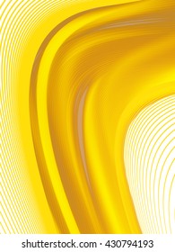Vector wavy and curve line. EPS10 with transparency. Abstract composition with curve lines. Blurred lines with copy space. Place for text. Border lines