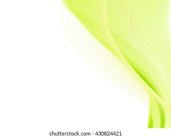 Vector wavy and curve line. EPS10 with transparency. Abstract composition with curve lines. Blurred lines with copy space. Place for text. Border lines