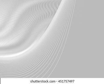 Vector wavy and curve line. EPS10 with transparency. Abstract composition with blurred lines.