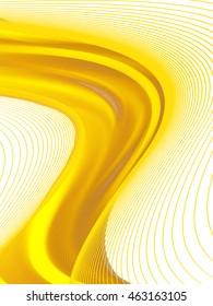 Vector wavy and curve line. EPS10 with transparency. Abstract composition with blurred lines.