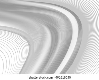 Vector wavy and curve line. EPS10 with transparency. Abstract composition with blurred lines.