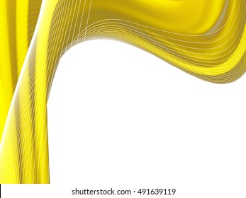 Vector wavy and curve line. EPS10 with transparency. Abstract composition with blurred lines.