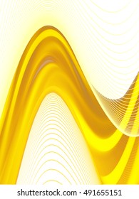 Vector wavy and curve line. EPS10 with transparency. Abstract composition with blurred lines.