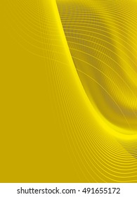 Vector wavy and curve line. EPS10 with transparency. Abstract composition with blurred lines.